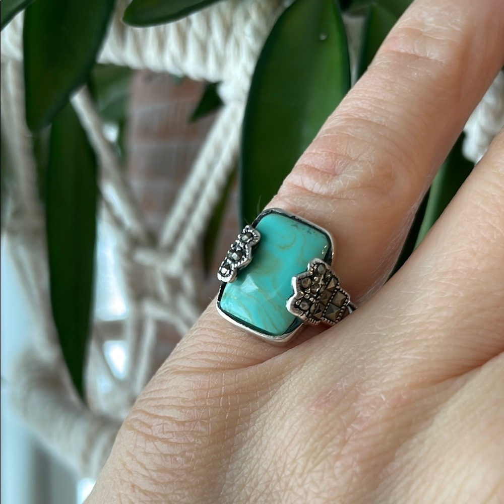 Sterling Silver Turquoise Ring